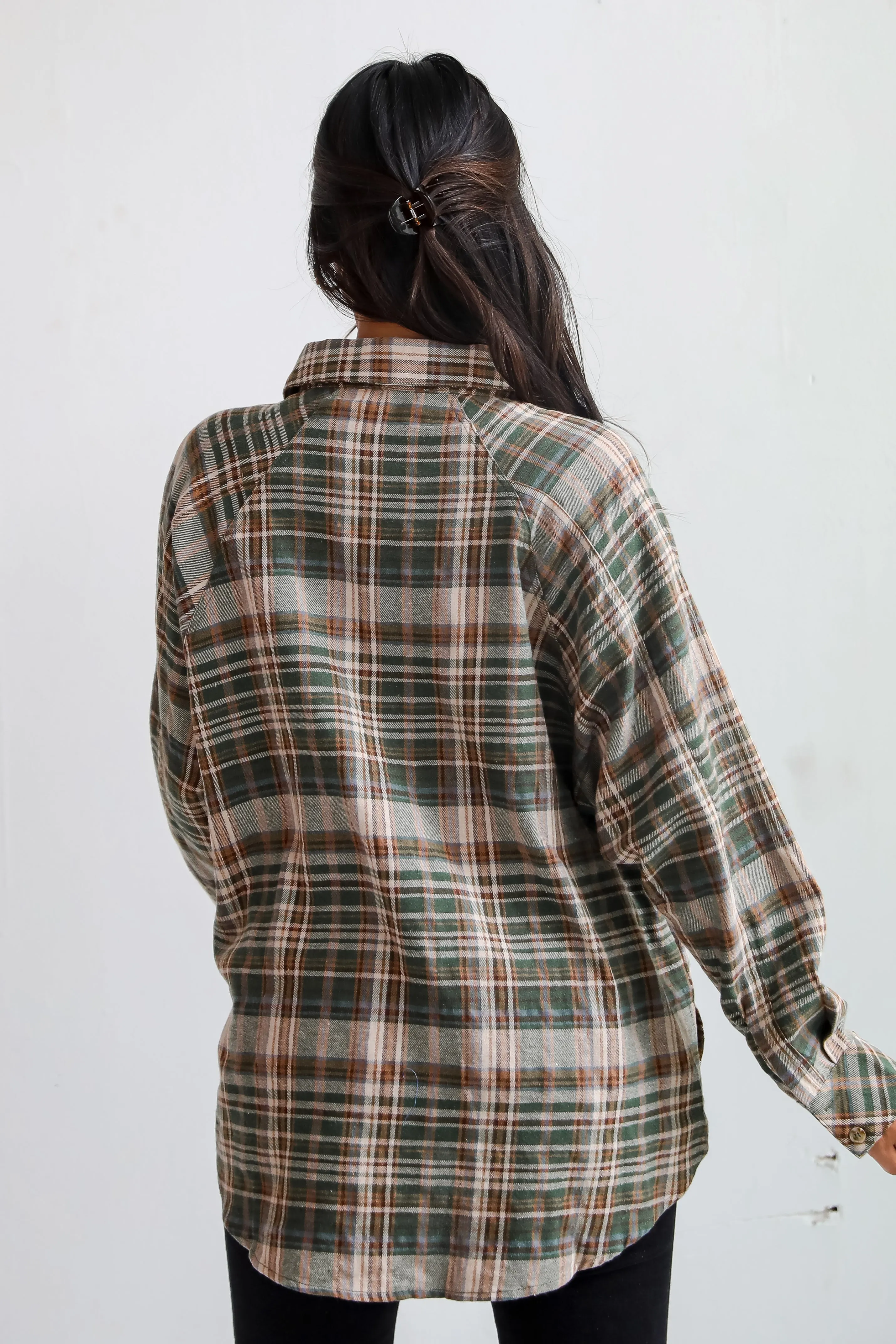 FINAL SALE - Autumn Concept Plaid Flannel