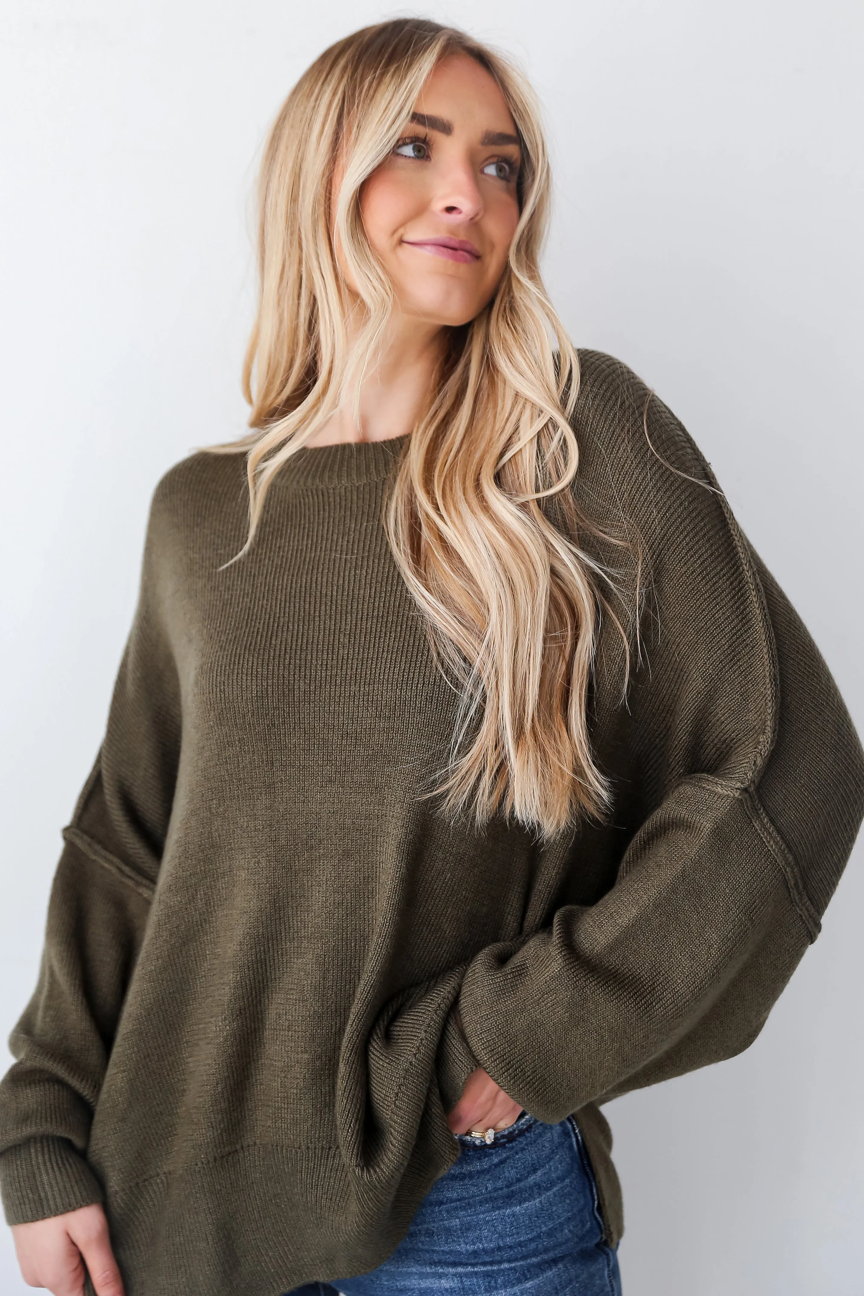 FINAL SALE - Layla Oversized Sweater