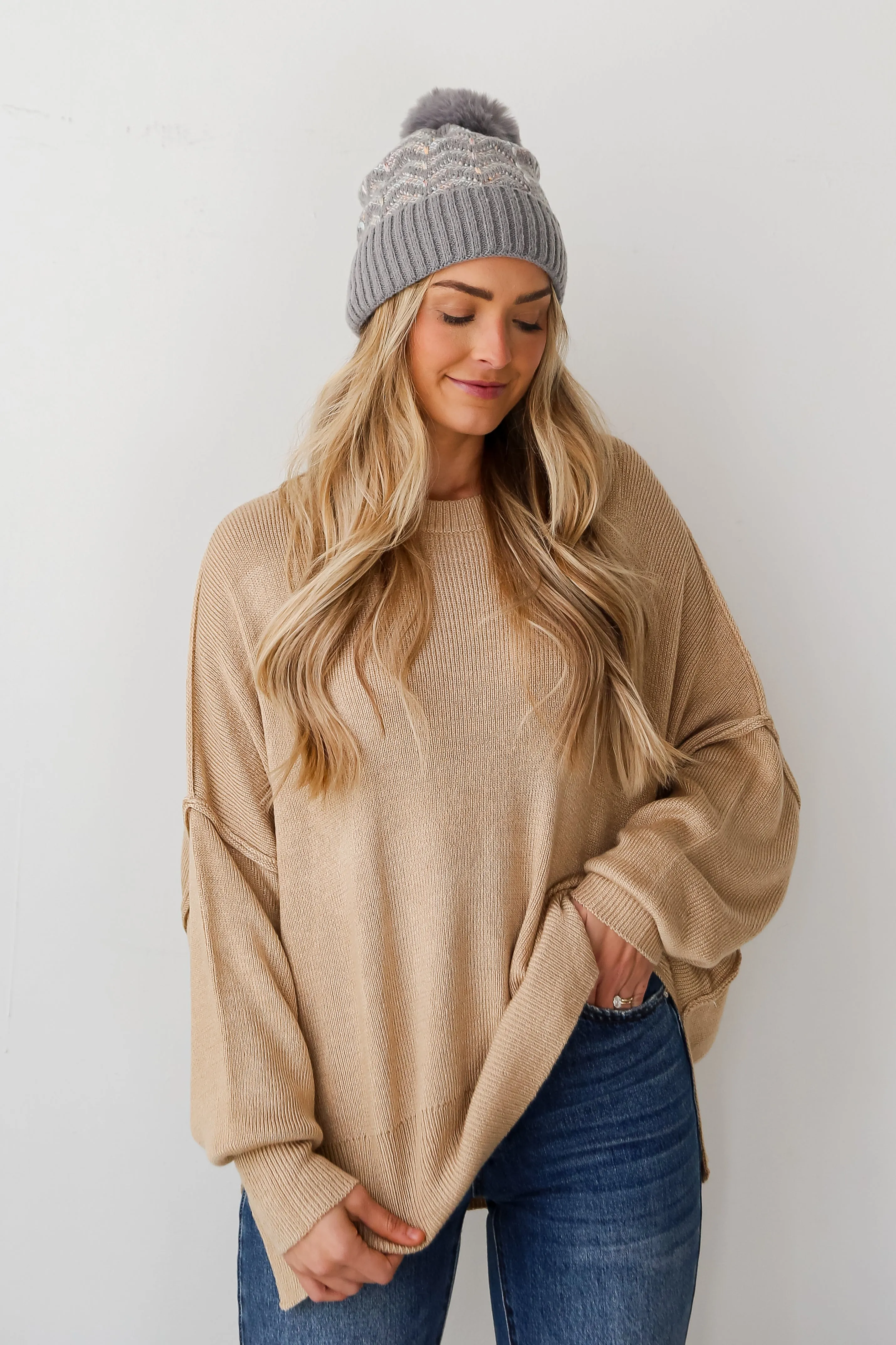 FINAL SALE - Layla Oversized Sweater