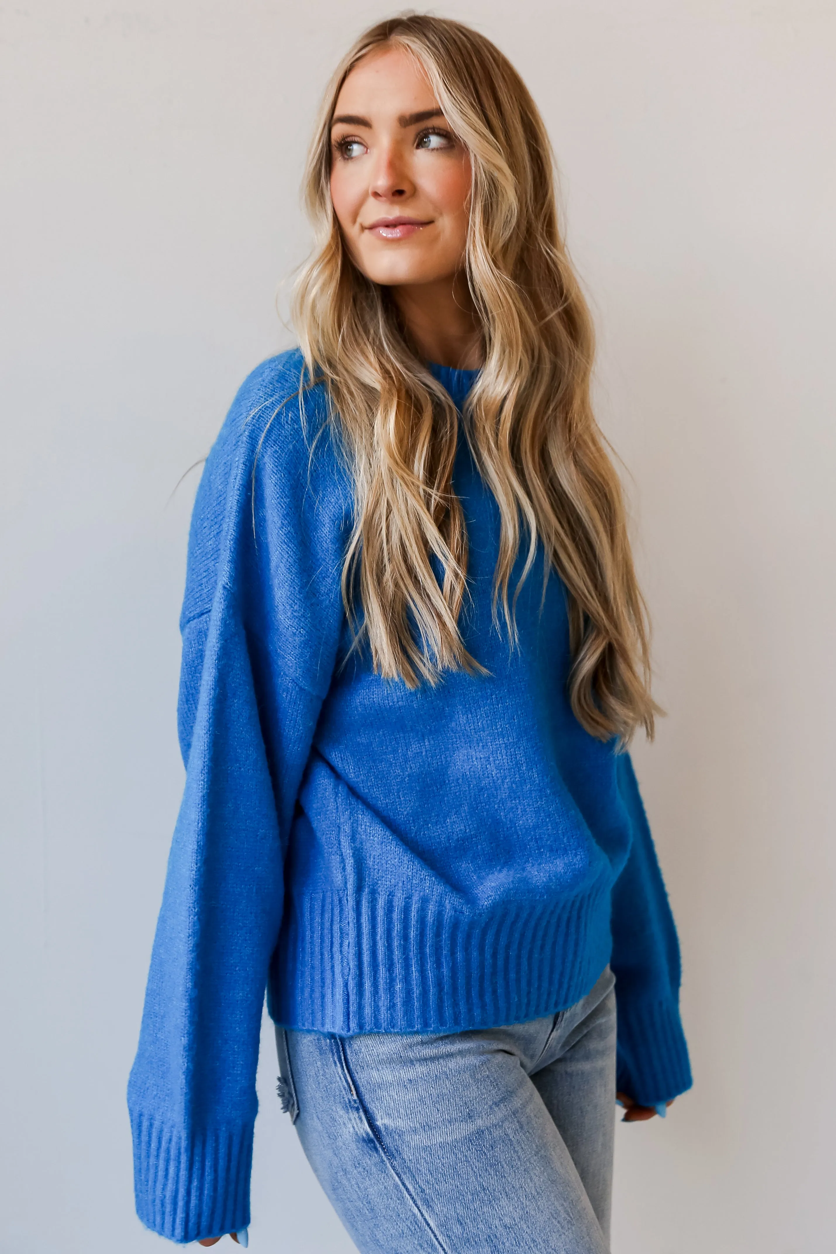 FINAL SALE - Macey Oversized Sweater - DU DEAL