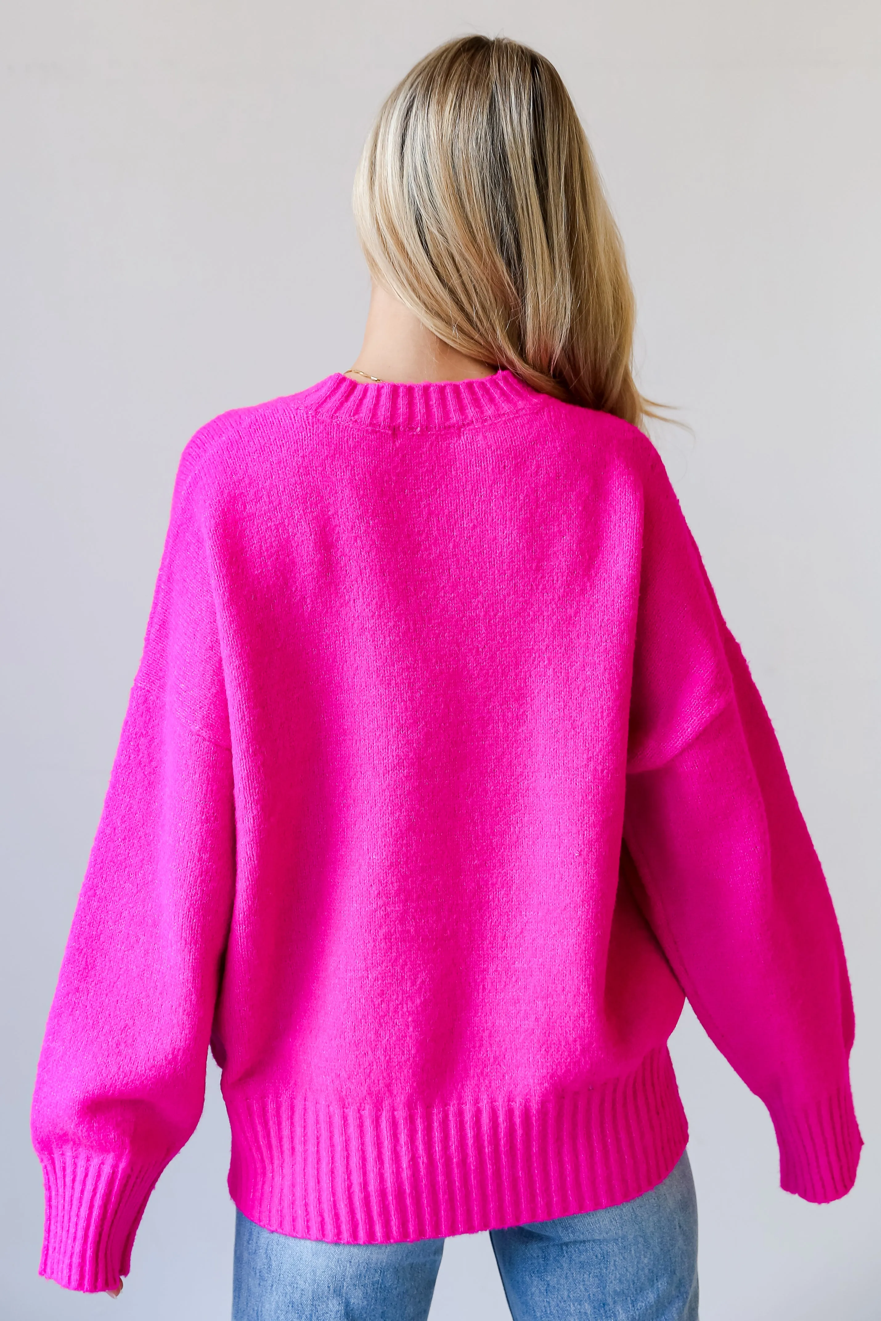 FINAL SALE - Macey Oversized Sweater - DU DEAL