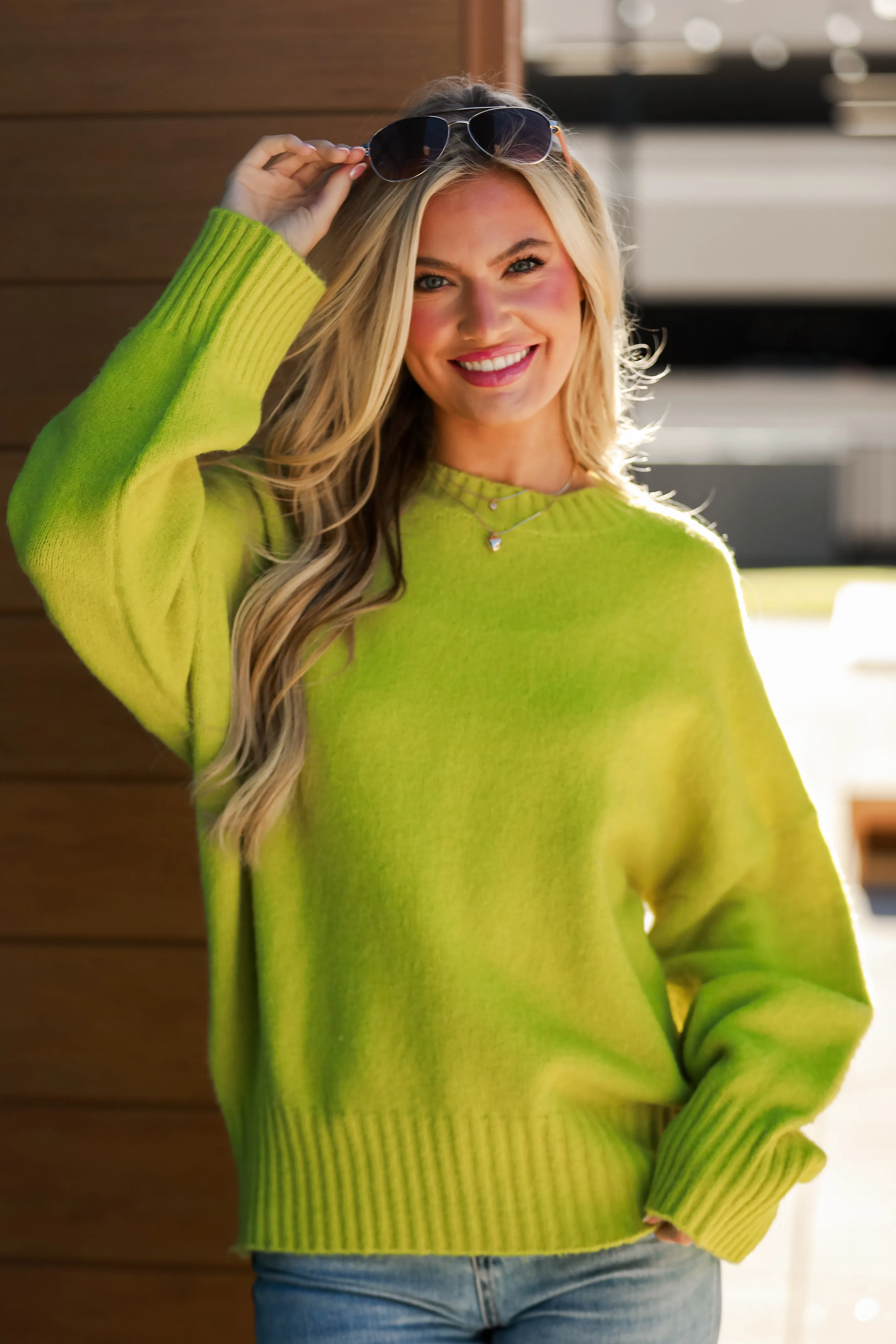 FINAL SALE - Macey Oversized Sweater - DU DEAL