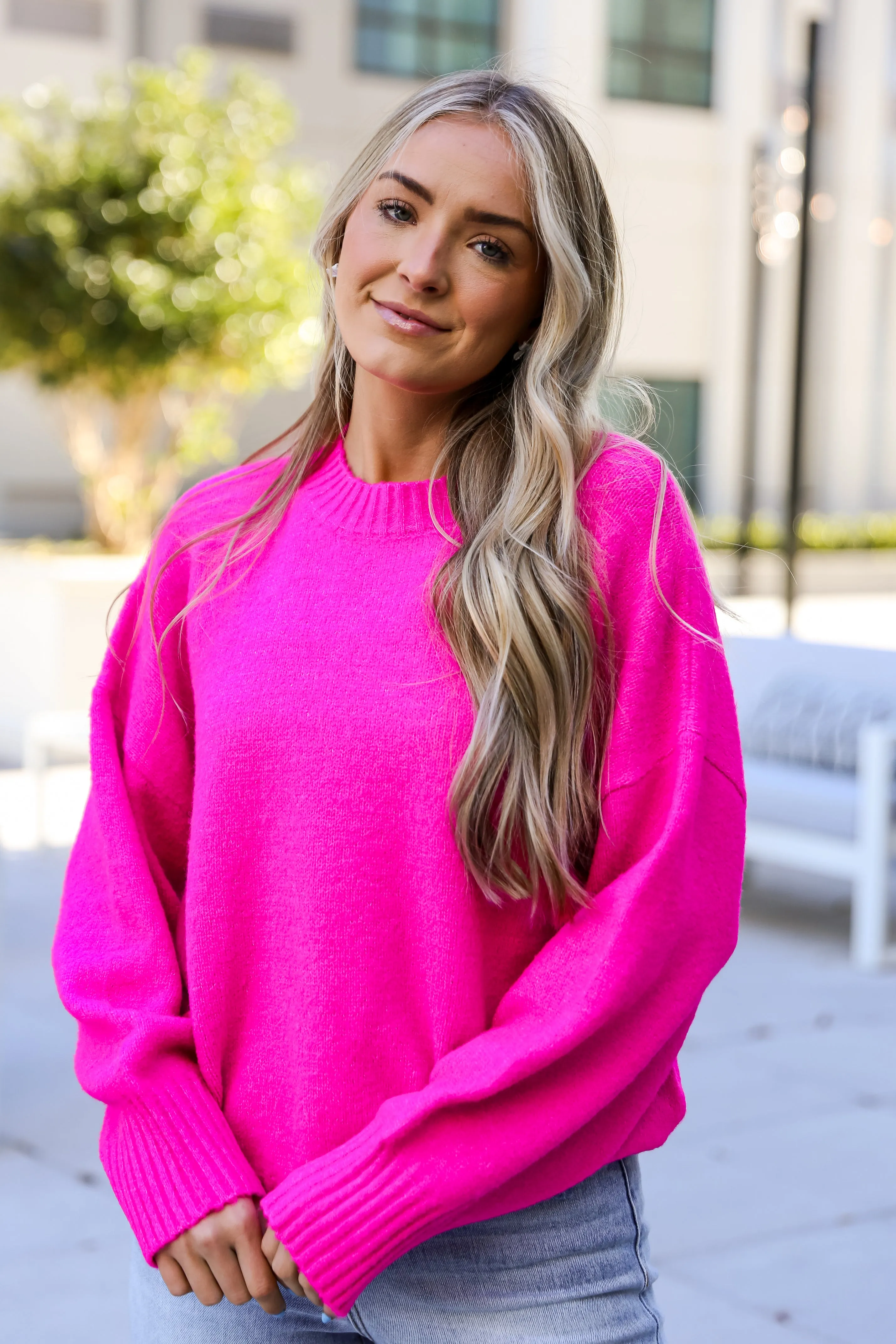 FINAL SALE - Macey Oversized Sweater - DU DEAL