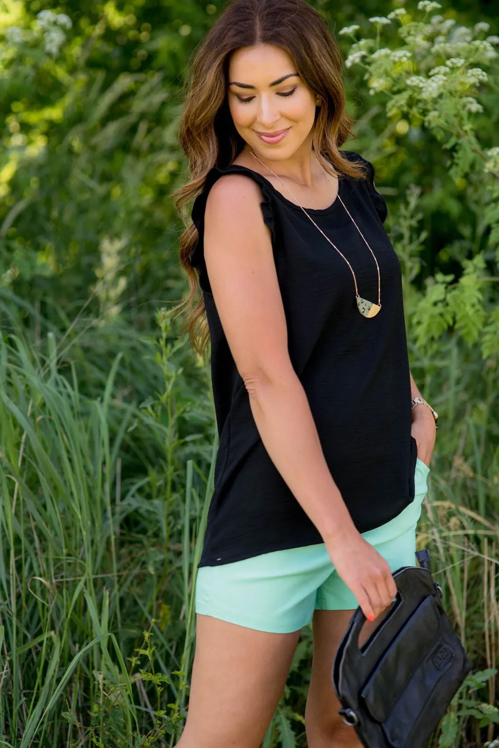 Flutter Dressy Blouse Tank