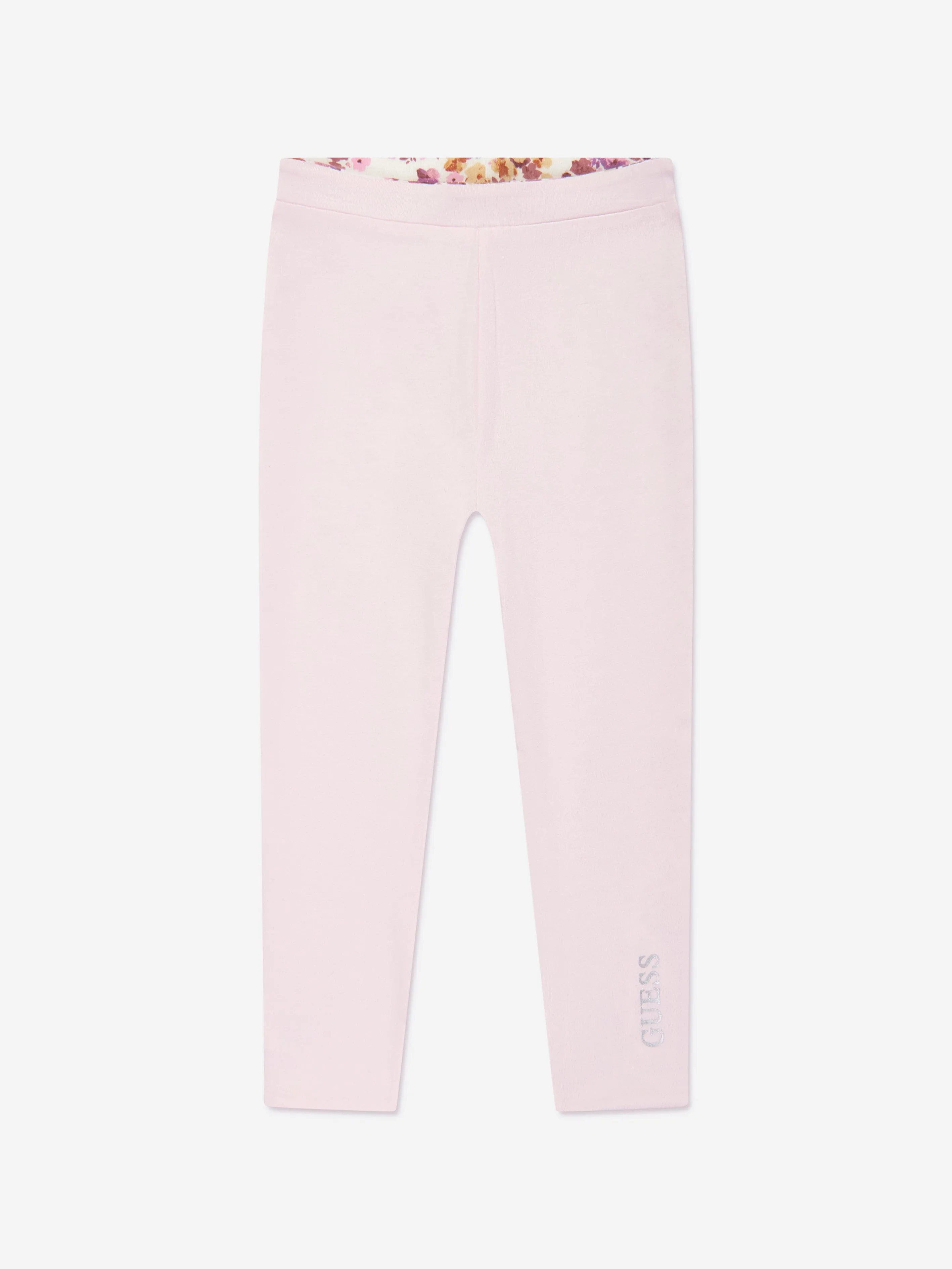 Guess Girls Reversible Leggings in Pink