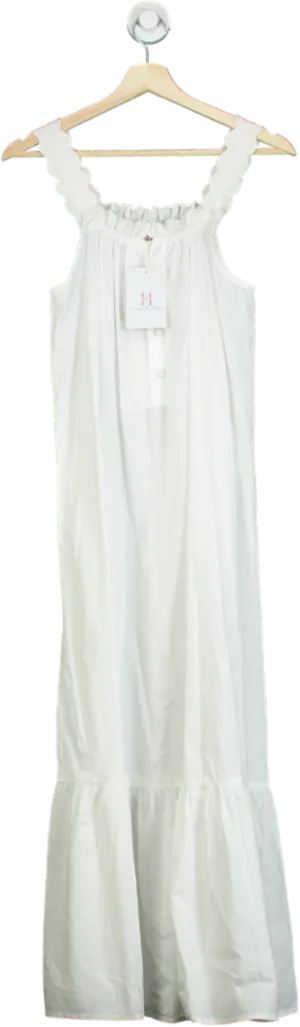 Hank & Hera White Maxi Dress UK XS