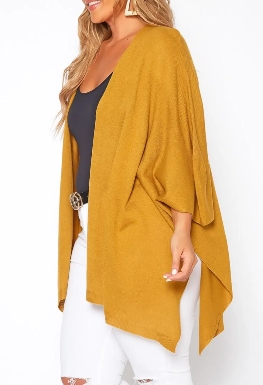 Hi Curvy Plus Size Women Ribbed Knit Cardigan