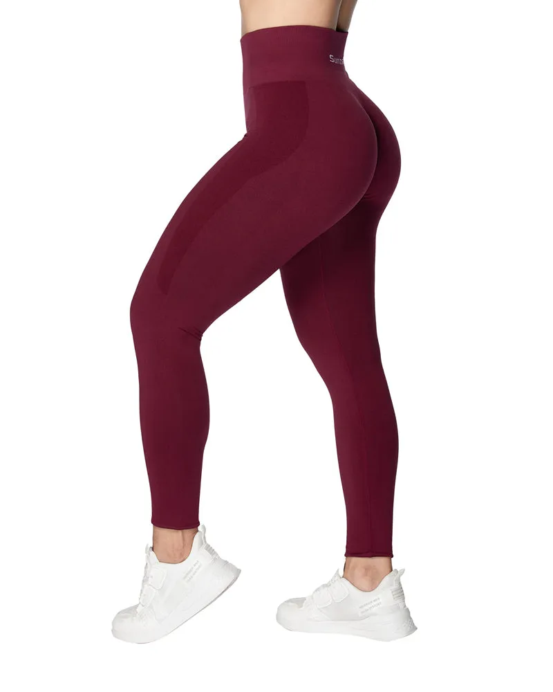 High-waisted Seamless Workout Leggings