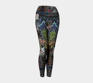 Historic 5th Ave Yoga Leggings v5