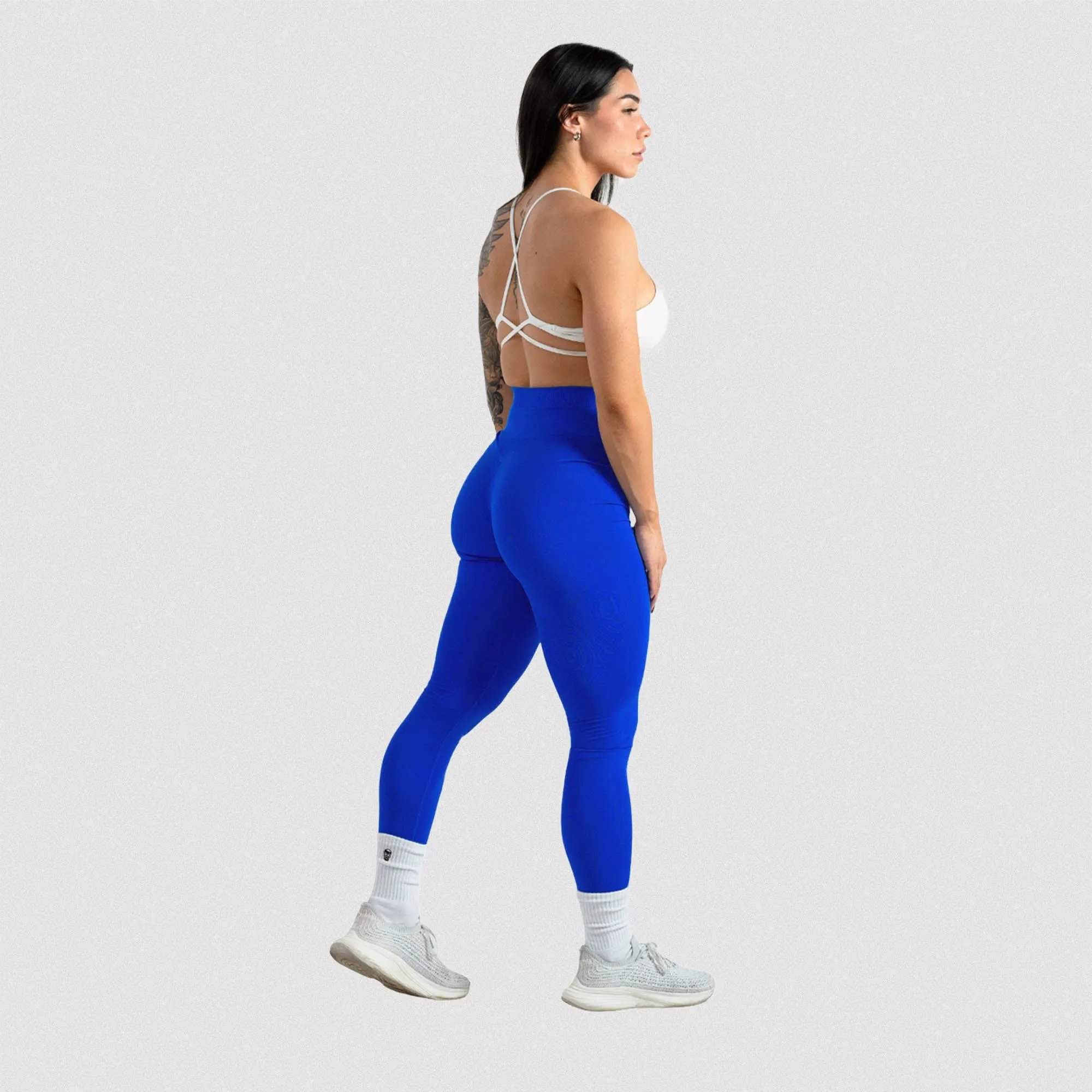 Infinity Leggings - Electric Blue