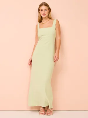 Isabelle Quinn Scarlette Maxi Dress in Pistachio