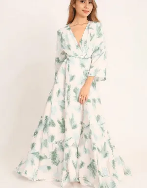 Ivory Blossom Maxi Dress