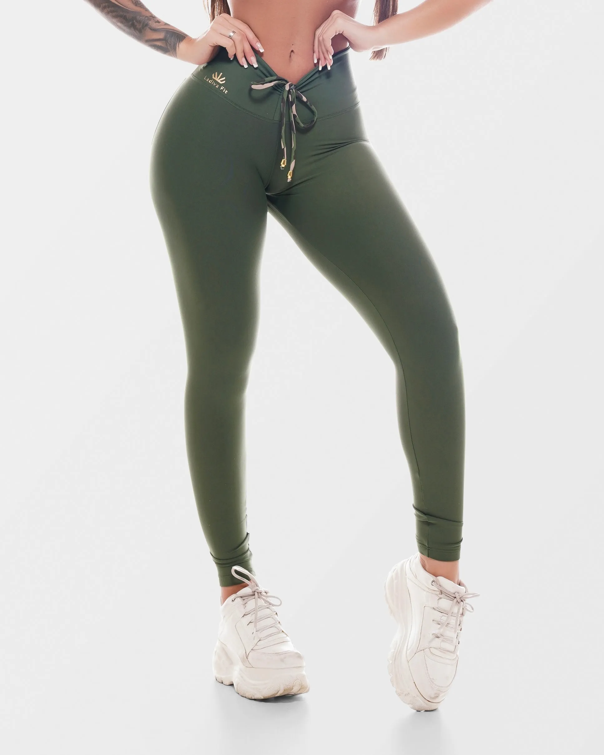 LEGGING ARMY CAMO SCRUNCH BUTT