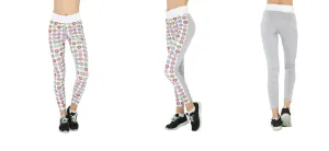 Leggings - Donut Design Sports  (FAB-19129)