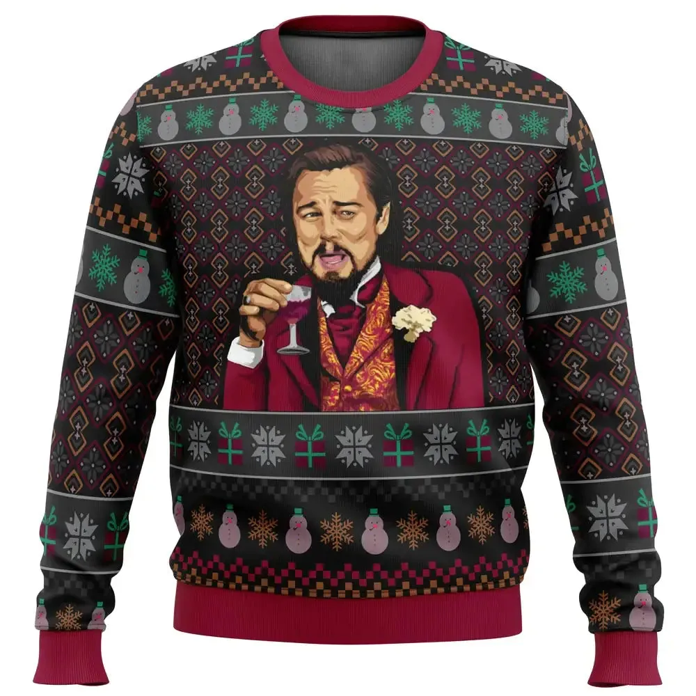 Leonardo Dicaprio Ugly Christmas Sweater