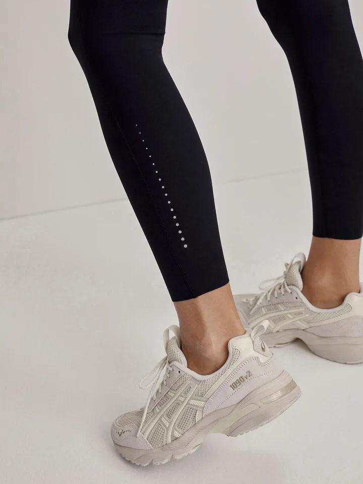 Let's Go Running Legging Sand Speckle Leopard