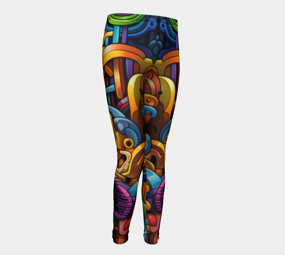 LINKAGE YOUTH LEGGINGS | ACIDMATH AI