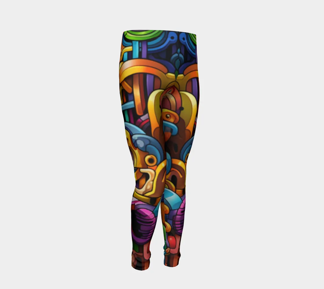 LINKAGE YOUTH LEGGINGS | ACIDMATH AI