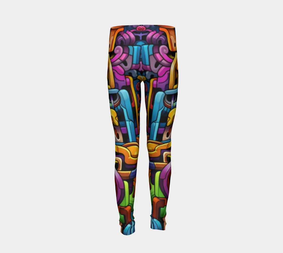 LINKAGE YOUTH LEGGINGS | ACIDMATH AI