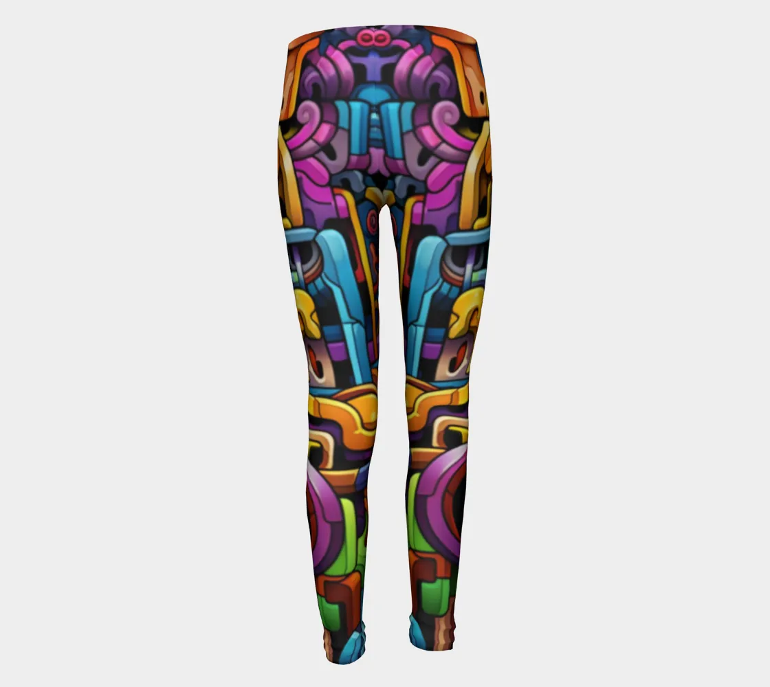 LINKAGE YOUTH LEGGINGS | ACIDMATH AI