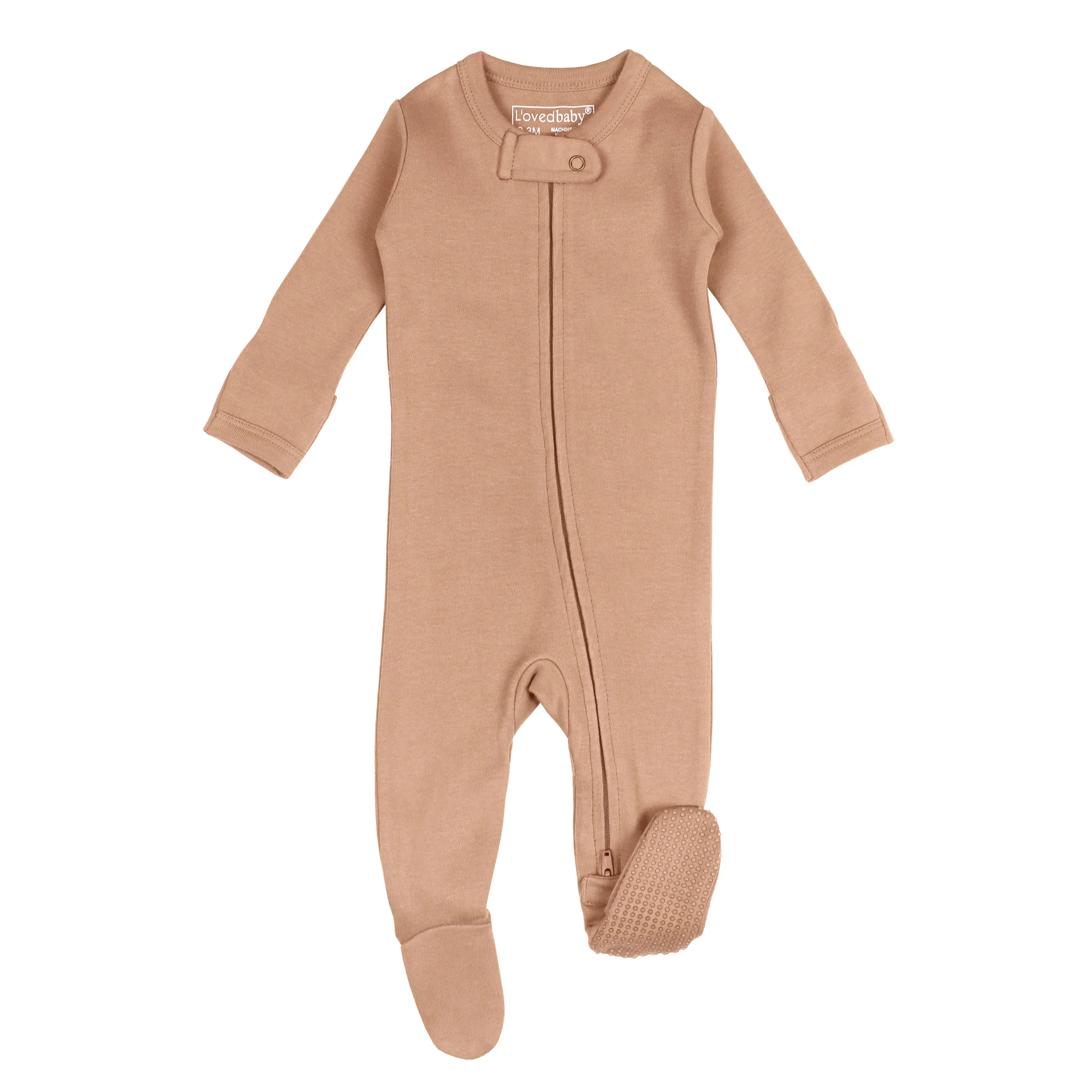 L'ovedbaby Organic Zipper Footie