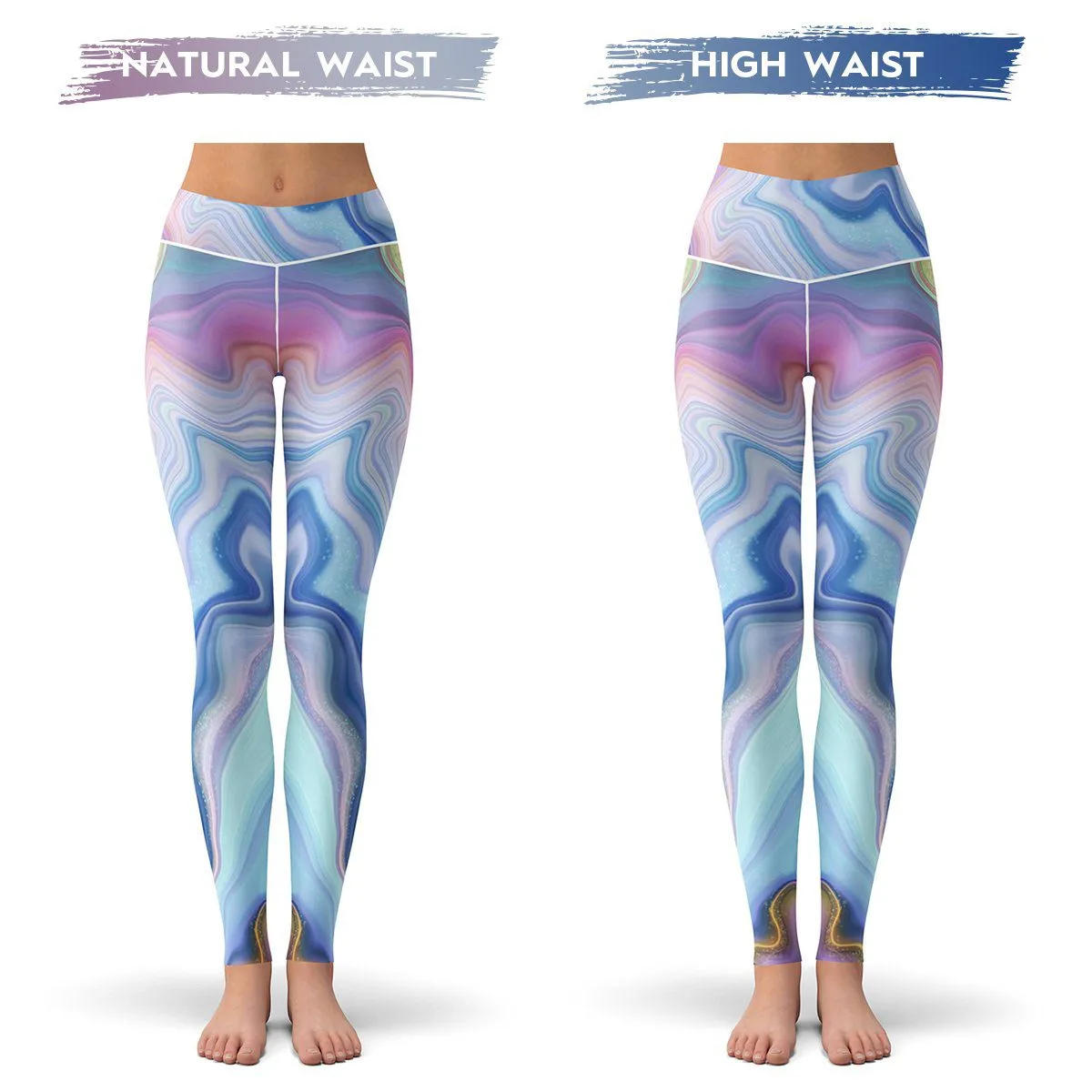 Marble Drift Leggings