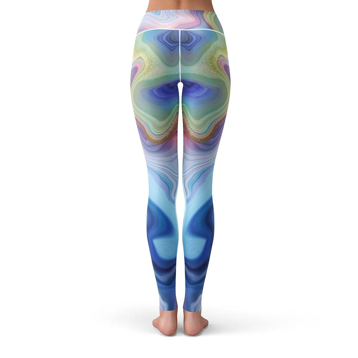 Marble Drift Leggings