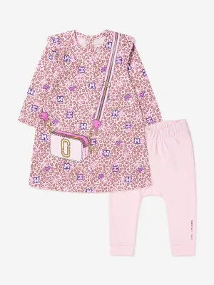 MARC JACOBS Baby Girls Dress And Leggings Set