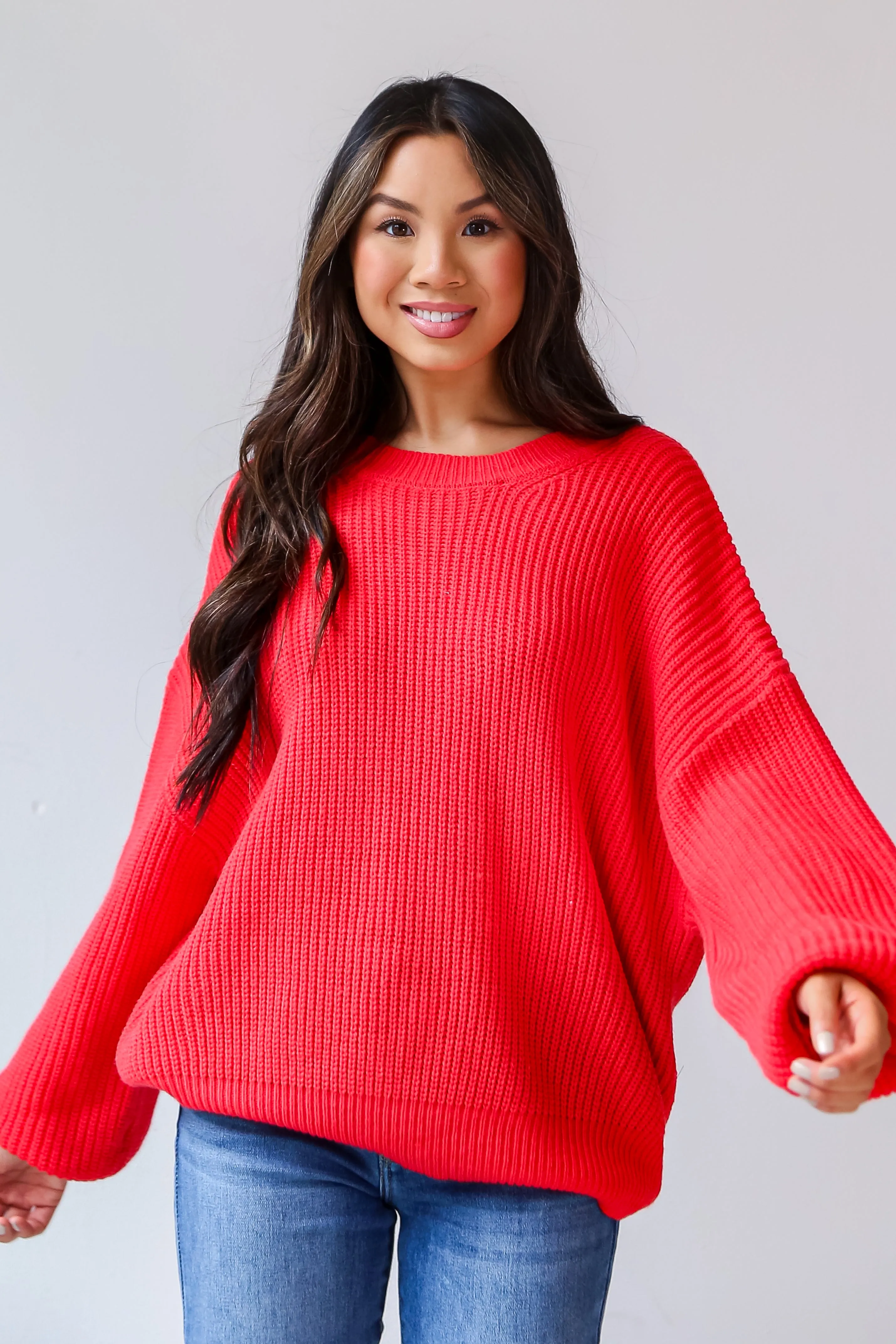 Mariah Oversized Sweater - DOORBUSTER