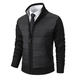 Men's Elegant Zippered Cardigan for Ultimate Comfort and Style