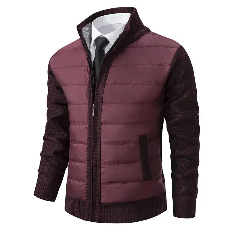 Men's Elegant Zippered Cardigan for Ultimate Comfort and Style