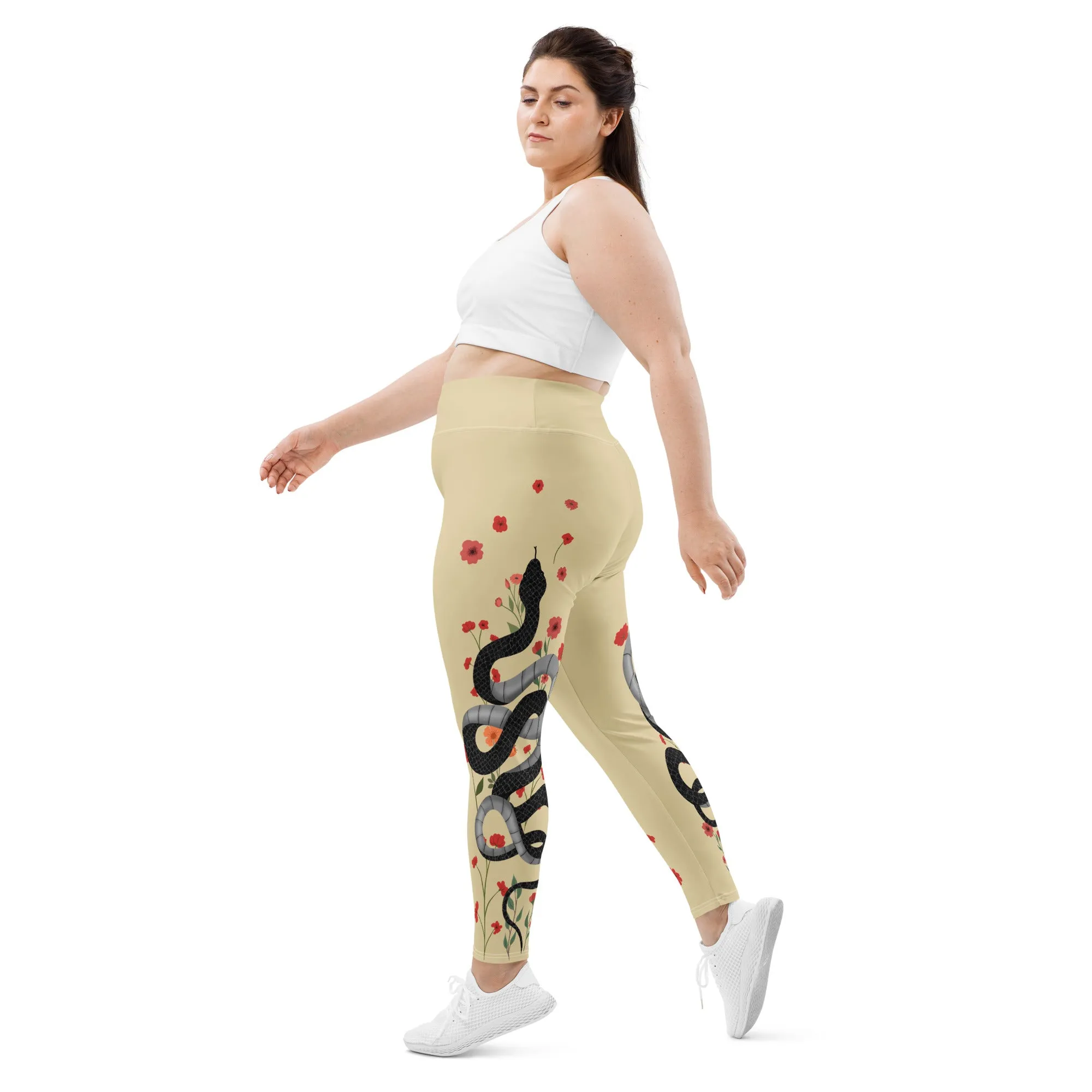 Midnight Serpent Plus Size Leggings