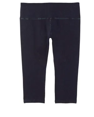 Milan Jegging Capri | Dark Wash