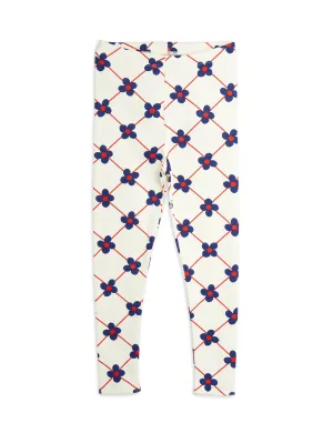 Mini Rodini Flower Check Leggings