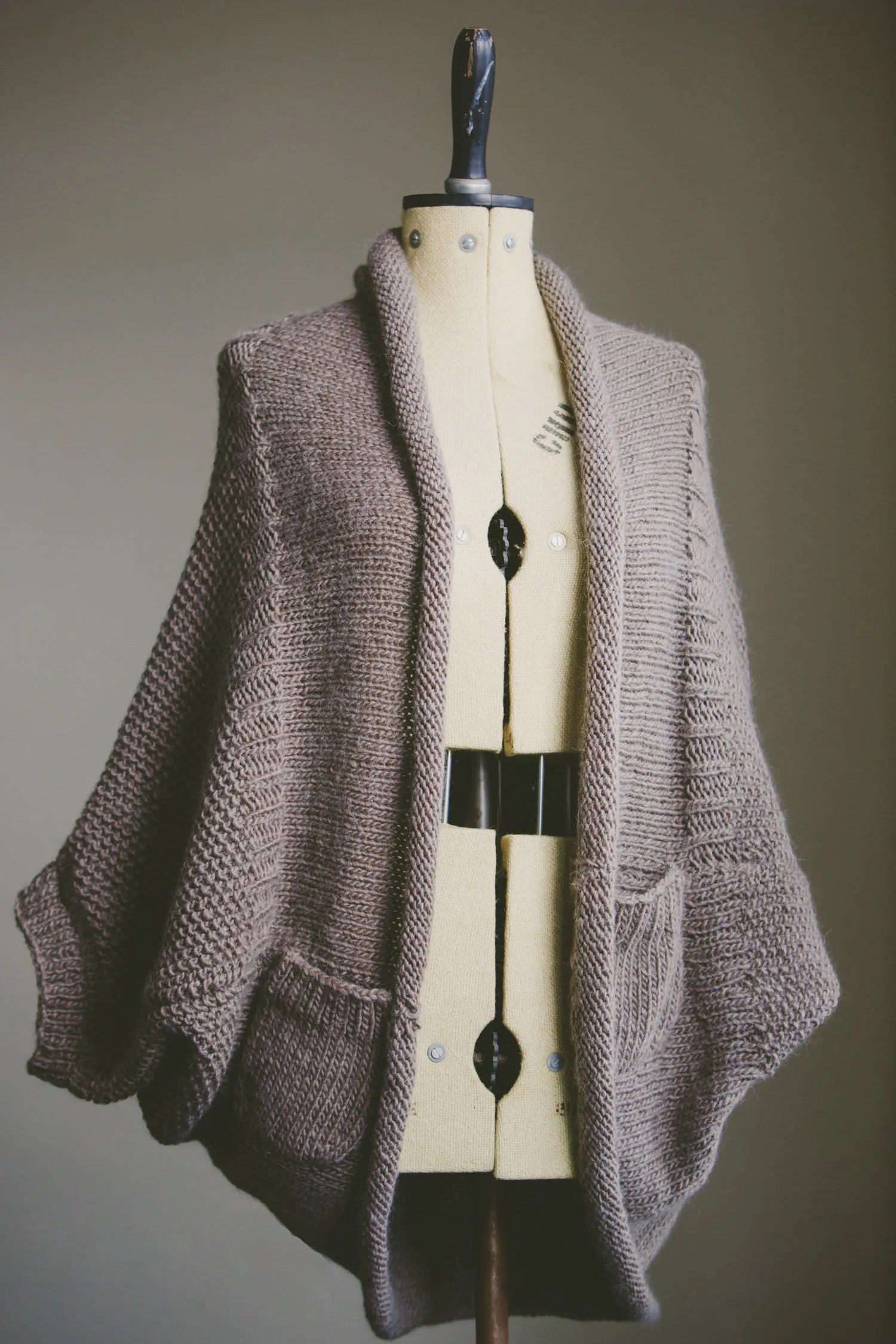 Mink Cardigan Knitting Pattern