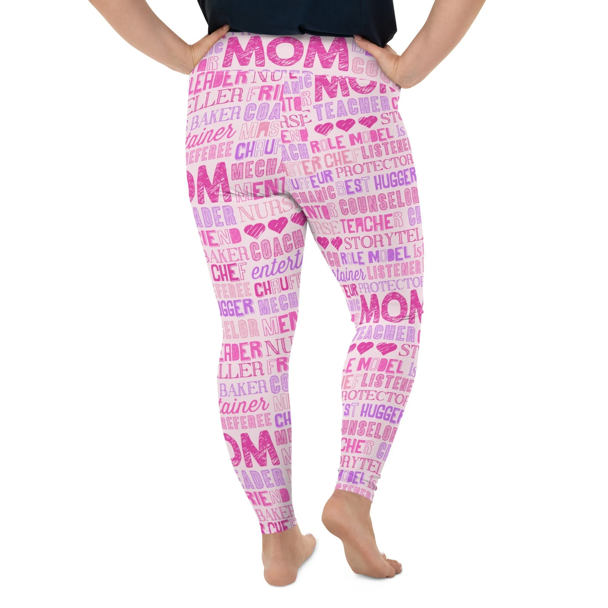 Mother's Day Plus Size Leggings