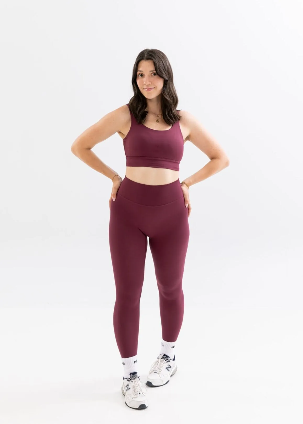 Mylo Seamless High Waist Burgundy