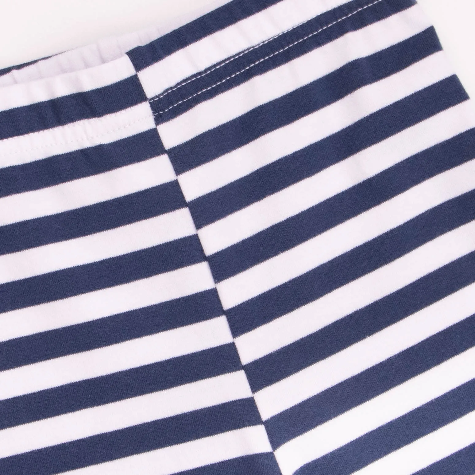 Navy Stripe Leggings