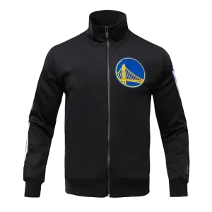 NBA GOLDEN STATE WARRIORS CLASSIC MEN'S DK TRACK JACKET (BLACK)