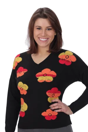 Ness Daisy Print Sweater