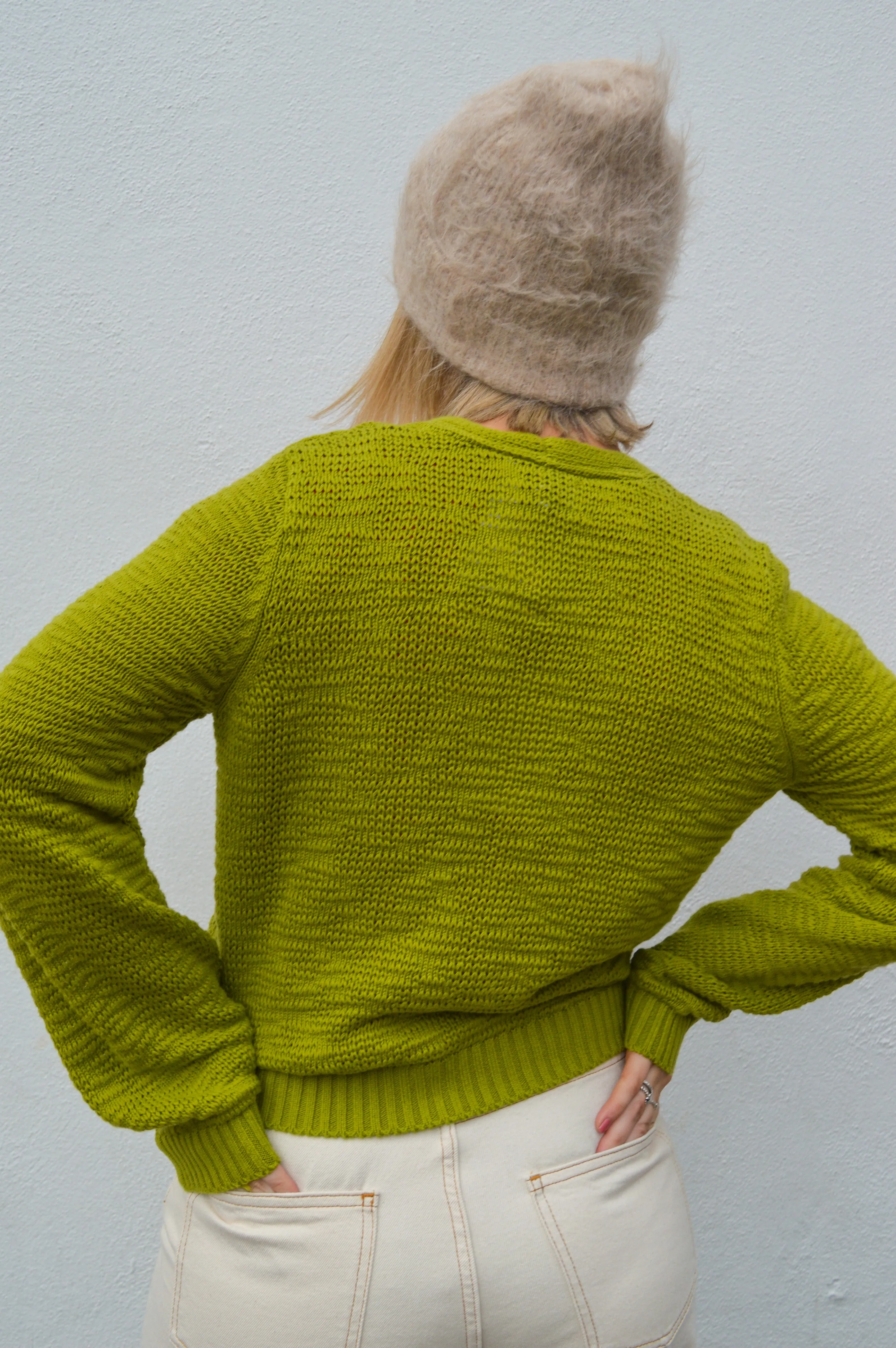 Numph Mirna Golden Cypress Cardigan