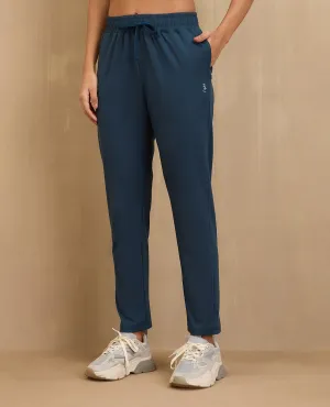 NYKD By Nykaa Cotton Comfort Pants-NYAT502-Blue