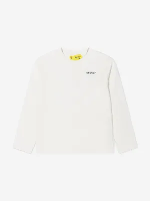 Off-White Boys Monster Arrow Long Sleeve T-Shirt