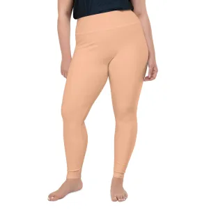 Peach Fuzz Plus Size Leggings