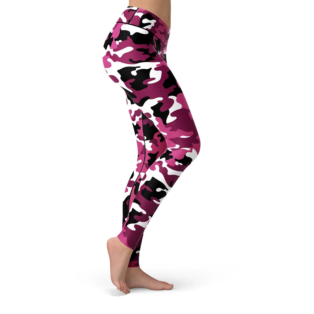 Pink Camo Leggings