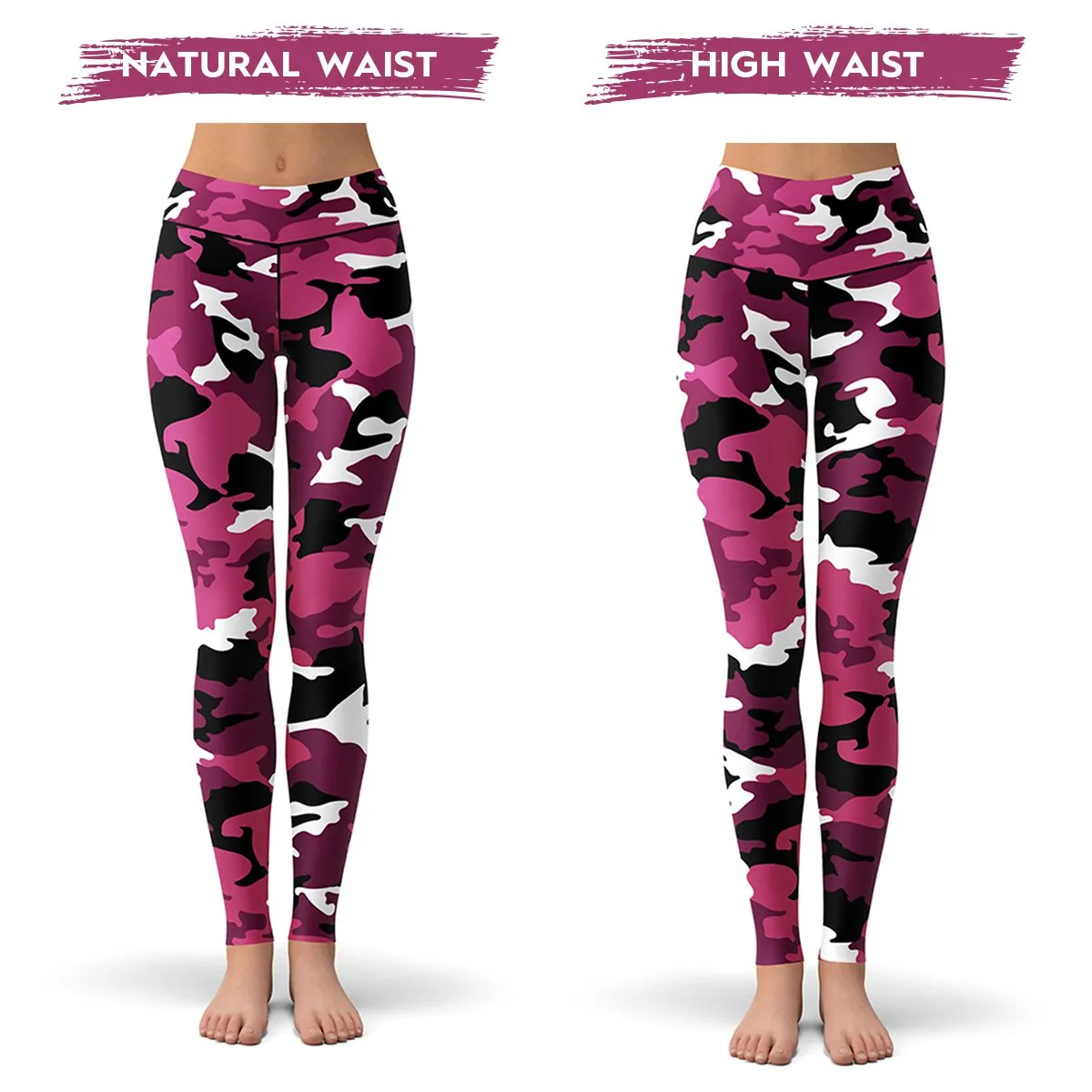 Pink Camo Leggings