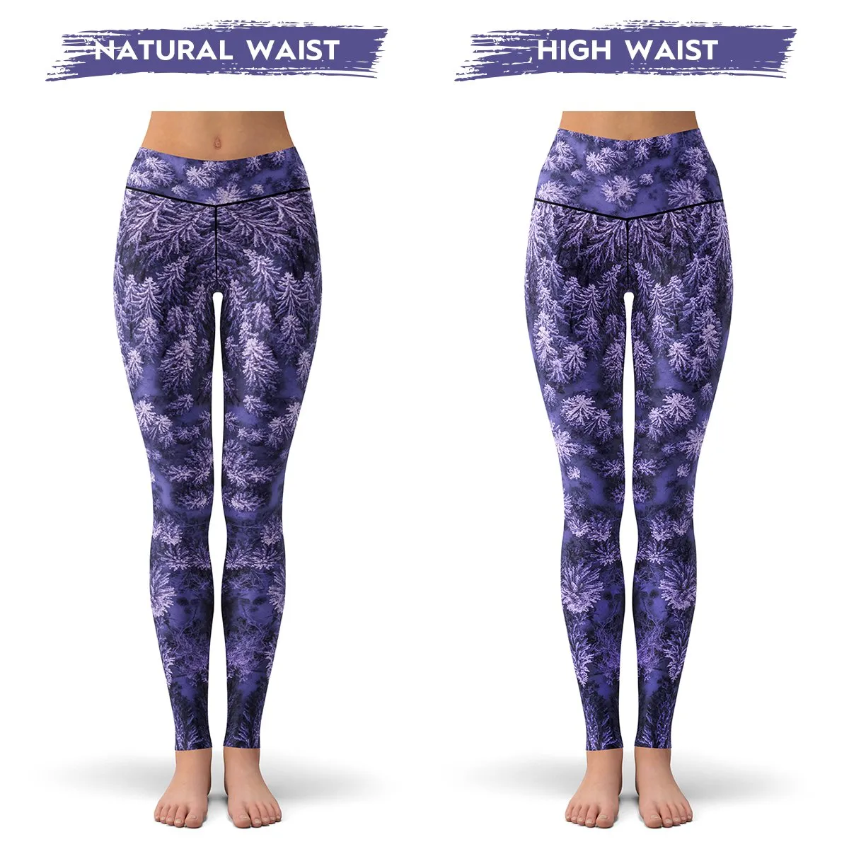 Purple Winter Leggings