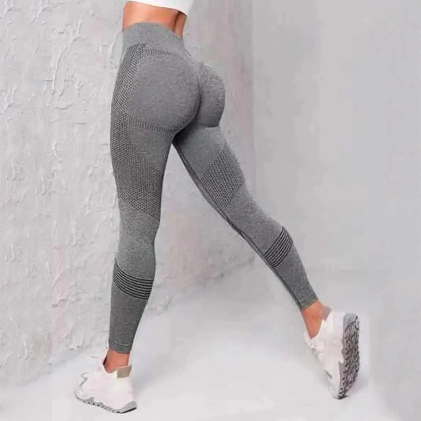 Push Up Sports Pants Legging Female pantalones Fitness Solid High Waist Sexy Elastic Workout Tights Comfortable Leggings Women