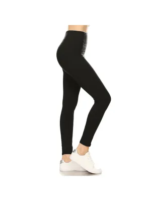 "Everyday Classic" Solid Black Leggings