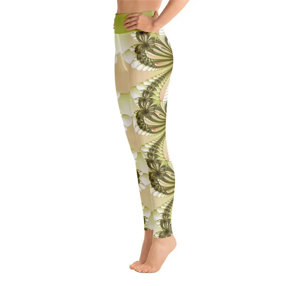 "Wild Lily" Collection - Yoga Leggings